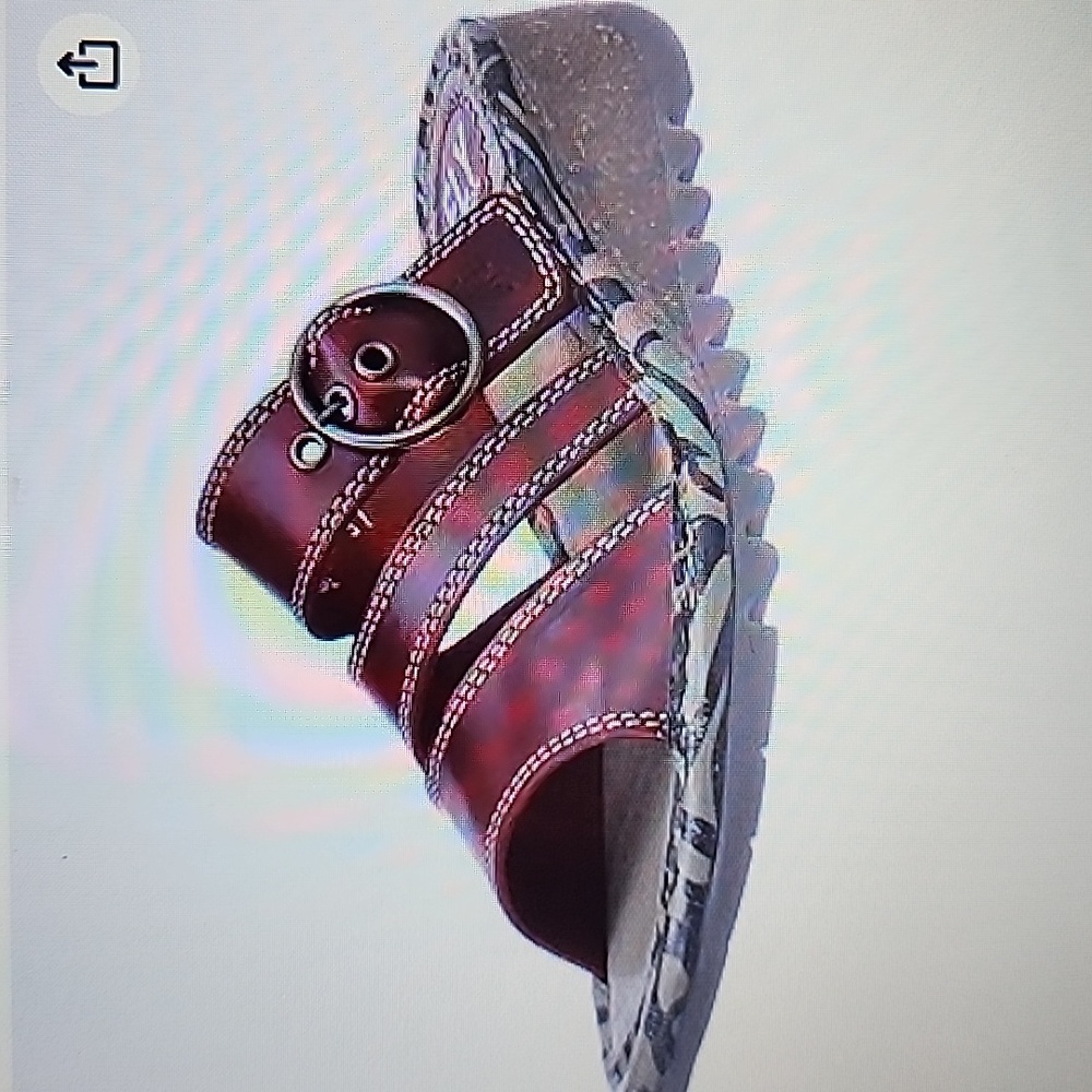 FLY LONDON OPEN TOE SANDAL THEA BRIDLE